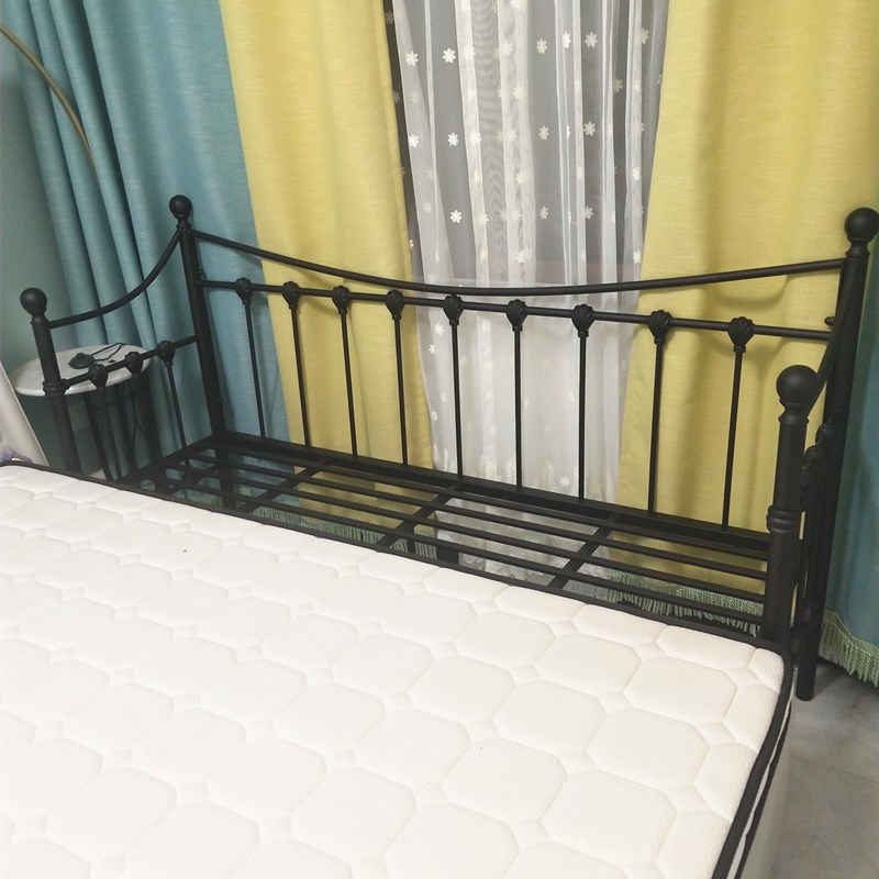 铁艺沙发床儿童床带护栏男孩女孩公主床边床简易加宽拼接床婴儿床