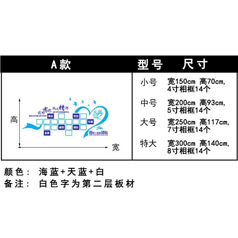 办公室墙面装饰员工风采展示墙公司团队活动剪影照片墙贴企业文化,家居饰品,文化墙贴,淘宝优惠券,粉丝福利购,淘宝优惠卷