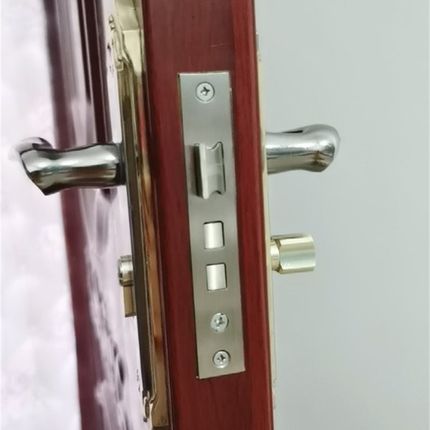 锁体家用室内卧室锁舌门锁配件通用型静音老款木门锁房门锁芯钥匙