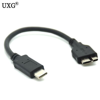 15cm 1M USB3.1 Type C to USB 3.0 Micro B 10Pin Short Cable