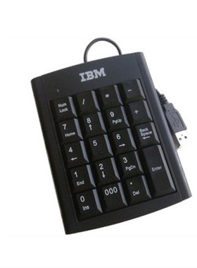 19 Keys USB Wired Numeric Keypad Portable Mini Digital Numbe