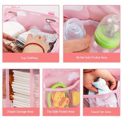 极速Tas Gantung Tempat Tidur Bayi Organizer Tempat Tidur Bay