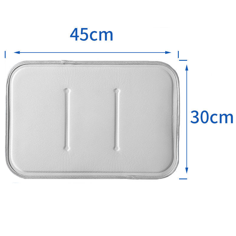 夏季降温冰垫屁垫冰枕坐垫学生办公室汽车免注水制冷凝胶沙发凉垫-封面