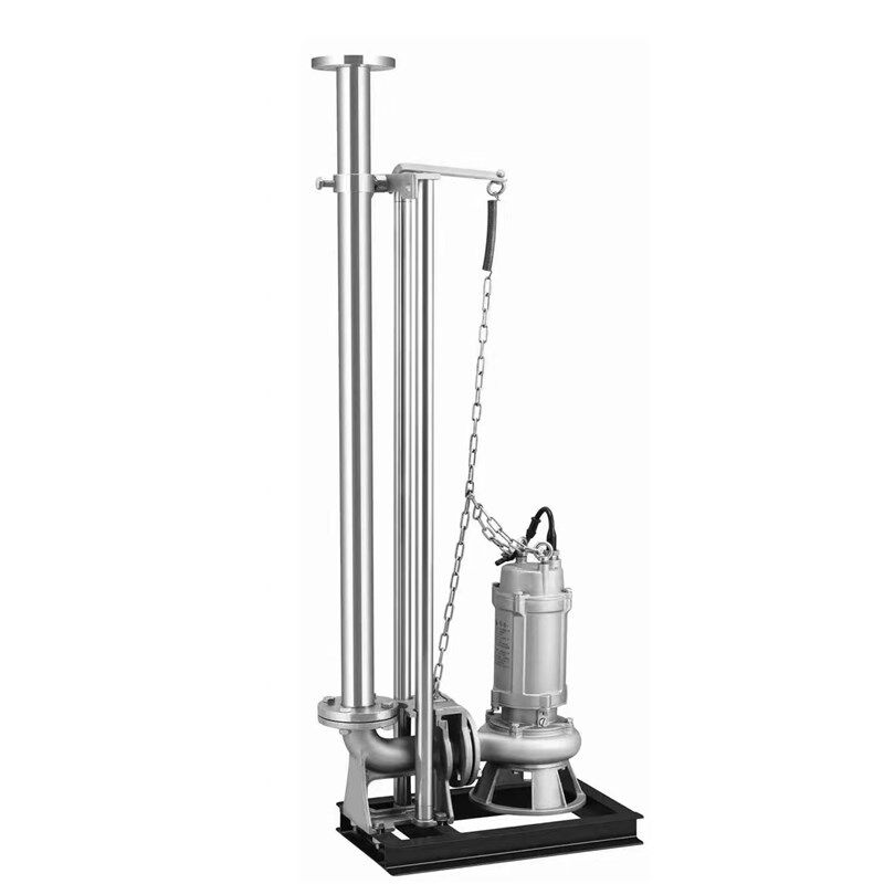 速发水泵污水泵耦合器耦合式污水泵自耦装置铸铁不锈钢耦合泵耦合