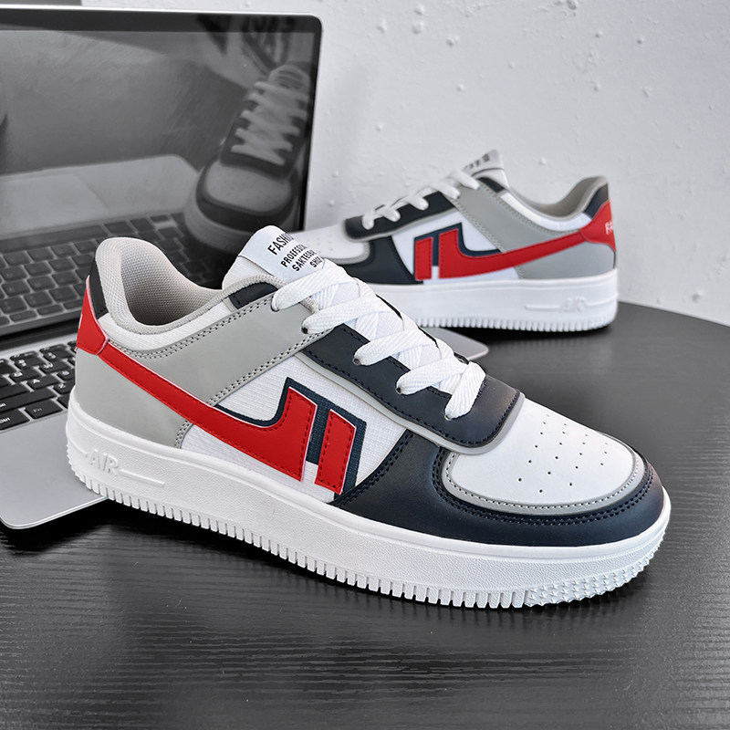 大码45男鞋春季新款耐磨青少年学生46码47学生38薄款运动板鞋子男