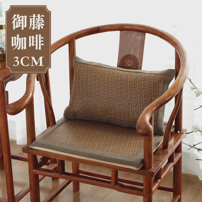 夏凉椅垫冰藤御藤中式红木沙发坐垫夏季防滑凉垫座垫椅茶沙新款