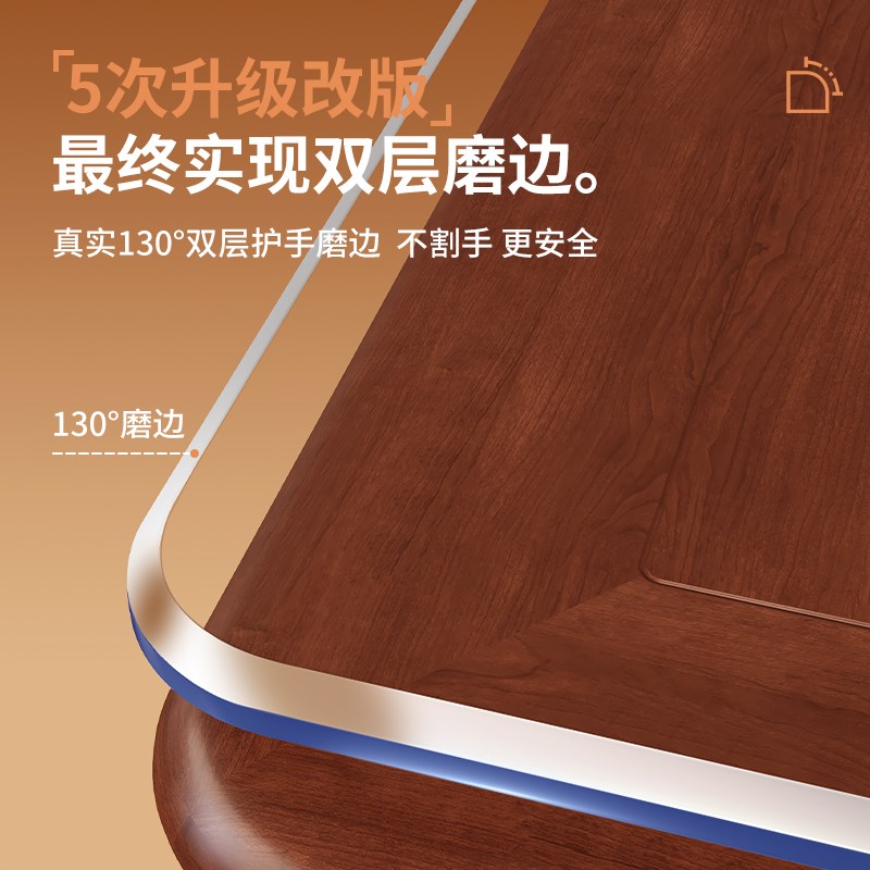 餐桌垫pbvc防水防油桌布免洗桌面茶几保护垫透明防烫耐高温水晶板