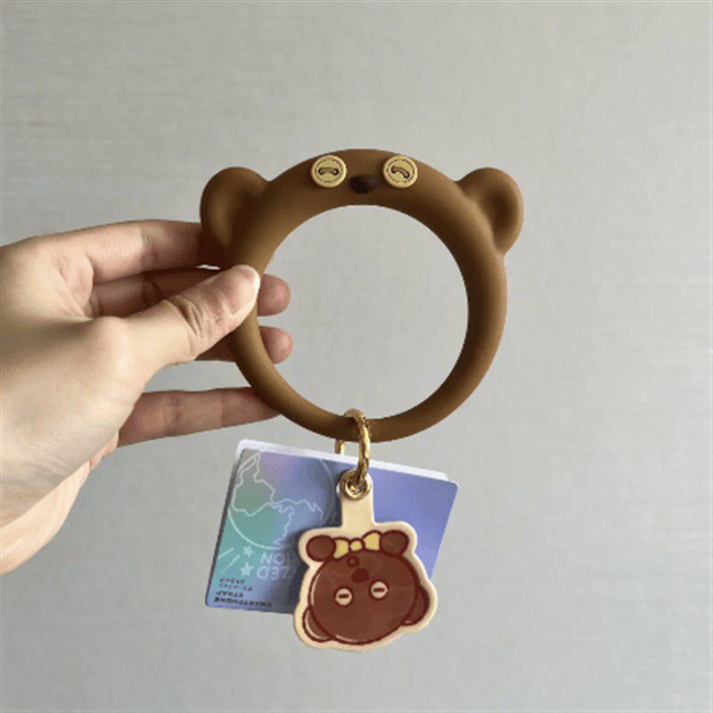 Tim熊手机挂环手机防丢挂件挂绳手机配件卡通造型硅胶挂件,节庆用品/礼品,手机链,淘宝优惠券,粉丝福利购,淘宝优惠卷