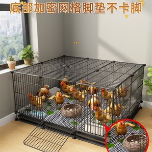 爆款 养鸡笼特大号鸡笼子家用自动清粪室外养殖笼鸡舍铁丝网大