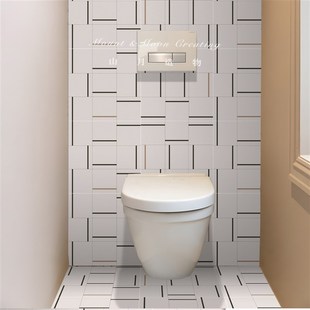 家用地板贴纸防水防滑地贴翻新改造墙贴pvc卫生间厨房自粘地板革