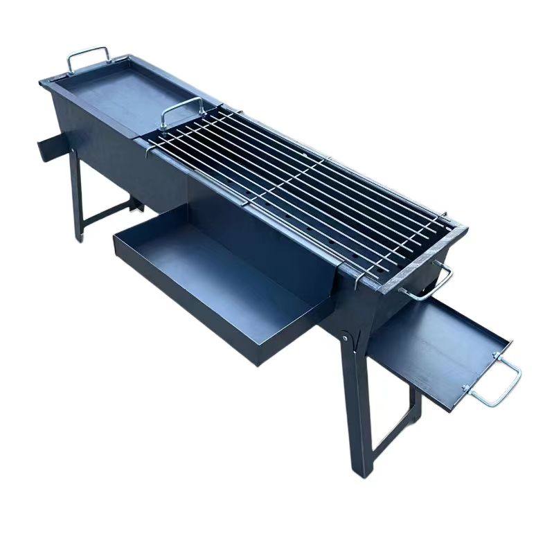 花纹钢烧烤炉烧烤架子家用户外木炭烤炉加厚折叠便携烧烤架碳烤炉,户外/登山/野营/旅行用品,烧烤炉/烤架,淘宝优惠券,粉丝福利购,淘宝优惠卷
