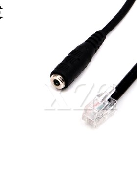1pcs 3.5mm Smartphone Adapter Cable Jack to RJ9 RJ10 Headset