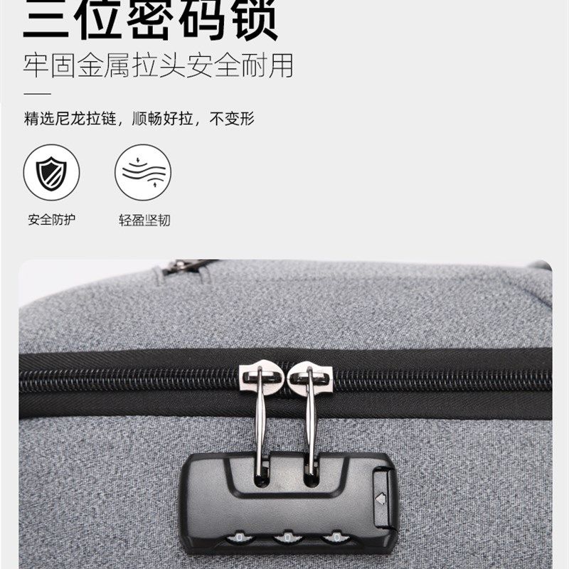 韩版拉杆背包双肩旅行包两用女超轻商务男带轮子20寸登机箱包拉包