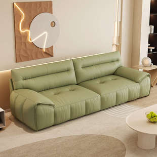 位小户型风客厅佳为奶油公布艺沙发家新款卧室三人现代简约四人