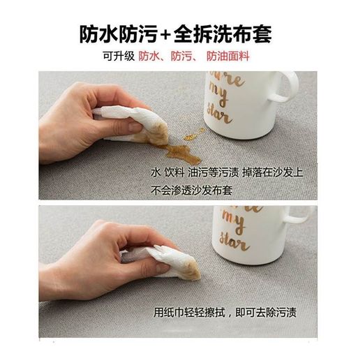 北欧侘寂风超宽坐深乳胶羽绒亚麻布艺沙发客厅大小户型云沙发棉麻