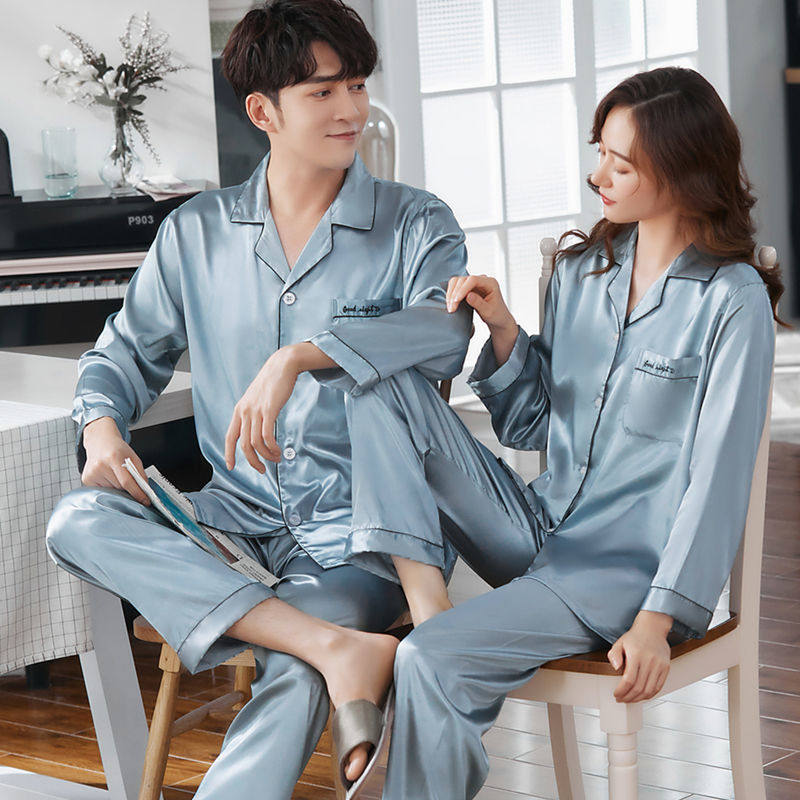 春秋季情侣睡衣女夏红色长袖冰丝绸男士结婚新婚本命年家居服套装,女士内衣/男士内衣/家居服,睡衣/家居服套装,淘宝优惠券,粉丝福利购,淘宝优惠卷