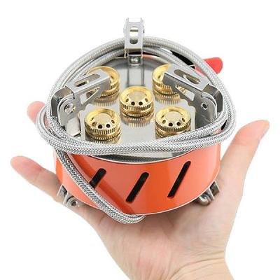 推荐Camping Gas Stove Stainless Windproof Outdoor Gas Cookin