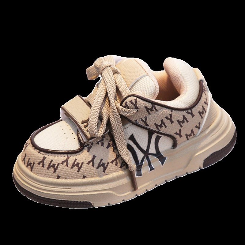 儿童低帮滑板鞋2023春秋新款鞋子男童鞋小男孩学生软底休闲鞋防滑