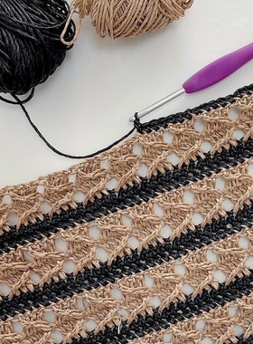 横田Daruma sasawashi竹和纸线【圆线】钩包帽子毛线防紫外线