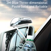 View Mirror 360 2pcs Waterproof Rear Wide Degree Car Anger