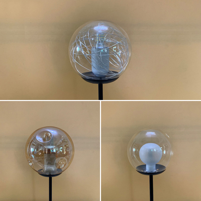 推荐魔豆玻璃分子灯罩奶白透明干邑色琥珀色圆球形罩订做创意吊灯