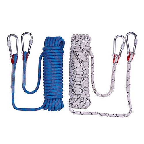 10m 20m 30m Outdoor Rock Climbing Rope Equipt Carabiner 10mm