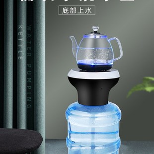 桶装 新品 水抽水加热器取水抽水上水机简易饮水机插电烧水壶家用吸