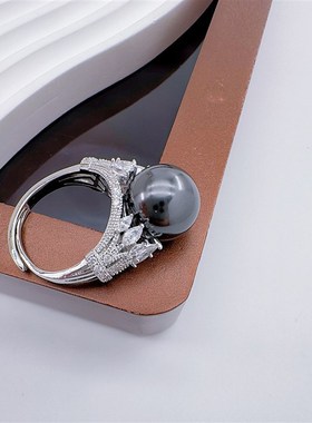 2025年新款开口可调节戒指女款小众设计高级感冷淡风戒指