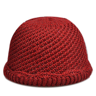 春秋天中老年人帽子女奶奶手工勾线针织毛线帽P薄款老太太妈妈保