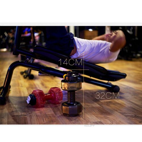 Portable Dumbbells  Water Cup Non-Slip 2600ML Large Capacity