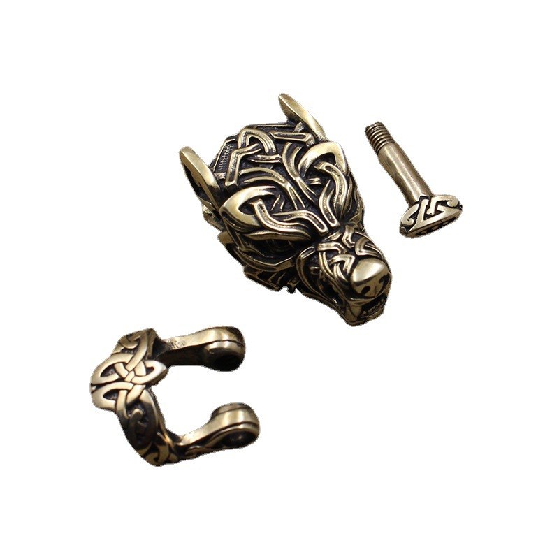 战狼手链扣个性手链配饰DIY吊坠项链绳结收S尾扣伞绳编织饰品