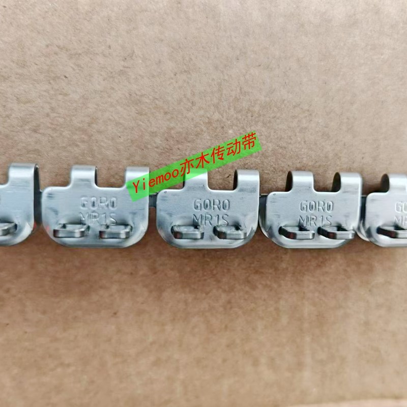 输送带皮带不锈钢接头扣 goro连接 蝴蝶mr1s扣扣
