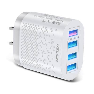 速发EU/US Plug USB Charger 3A Quik Charge 3.0 Mobile Phone C