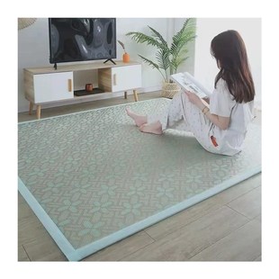 地毯客厅冰藤席夏季加厚榻榻米飘窗宿舍凉席炕垫宝宝防摔垫爬行垫
