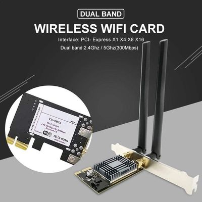 推荐N1202 AR5B22 2.4G/5G Dual Band PCIE Wi-Fi Network Card w