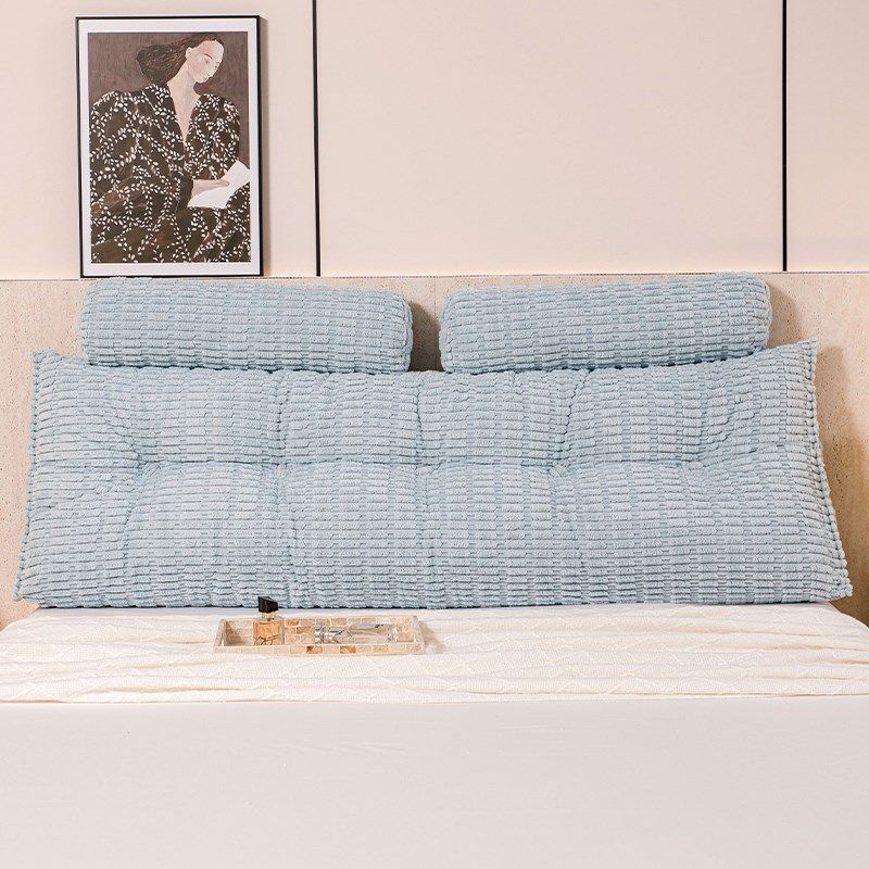 三角靠枕床头大靠背沙发榻榻米防撞软包靠垫可拆洗床上半躺神器,居家布艺,床头靠垫,淘宝优惠券,粉丝福利购,淘宝优惠卷