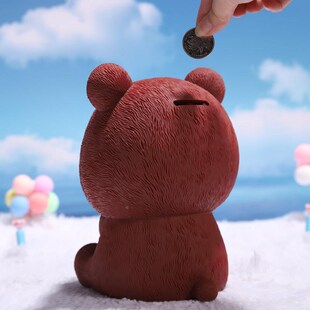 网红存钱罐2024新款可存可取储蓄罐儿童女孩礼物储钱罐摆件