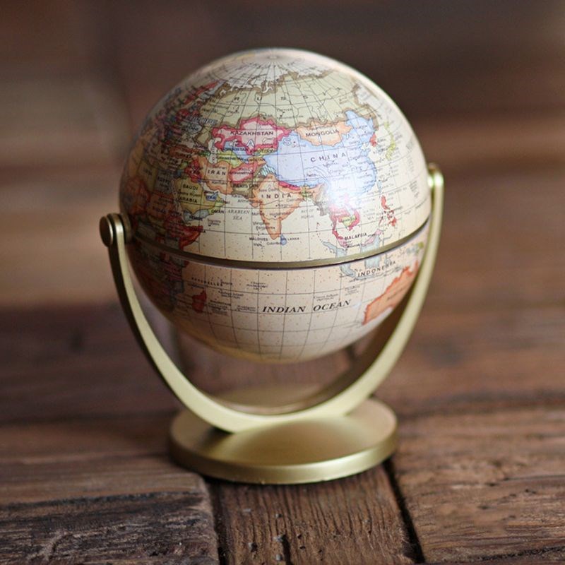 极速Vintage English Edition Globe World Map Decoration Earth 鲜花速递/花卉仿真/绿植园艺 园艺用品套装 原图主图