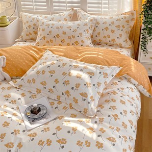 定制订做尺寸全棉被套单件少儿学生单人双人5x7x7被罩