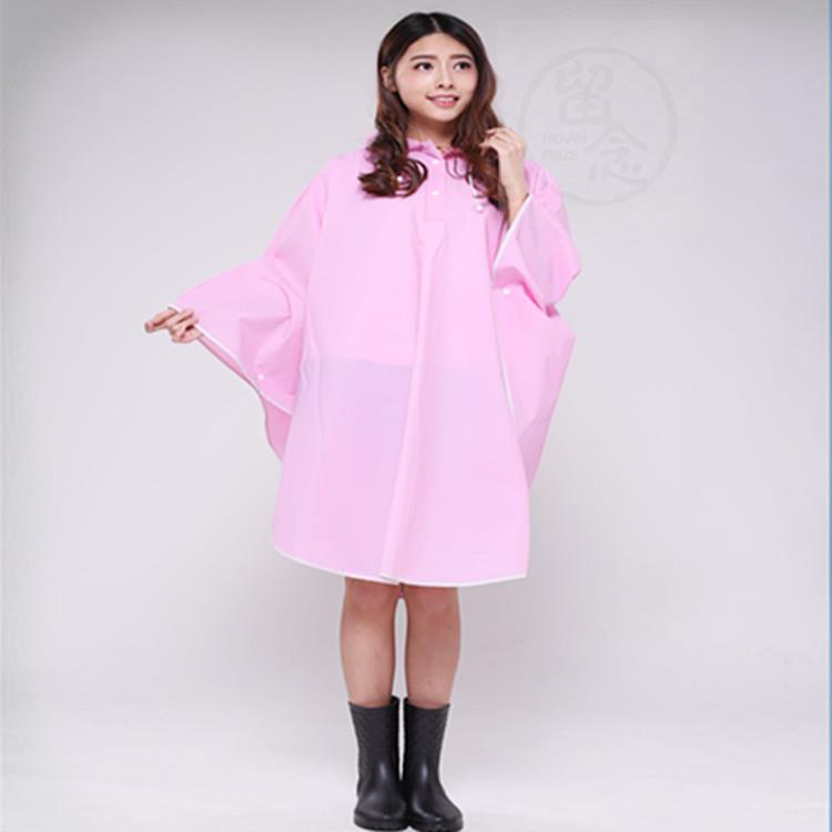 速发。Porcelain capital jieye fashion EVA cloak raincoat adu 居家日用 雨披/雨衣 原图主图