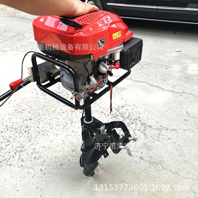 四冲程船用推进器挂桨机 渔船橡皮艇船外机 挂桨机