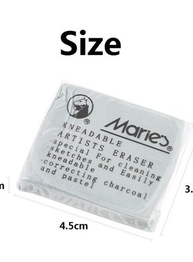 Maries Plasticity Rubber Eraser Wipe highlight Kneaded Rubbe