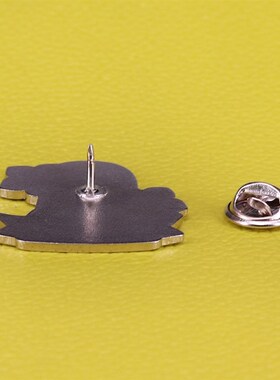 Studio Ghibli Spirited Away No Face Enamel Pin with Glitter