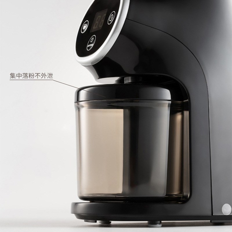 锥轮咖啡研磨机 电动磨粉研调味料意式咖啡R粉碎机家用研磨器