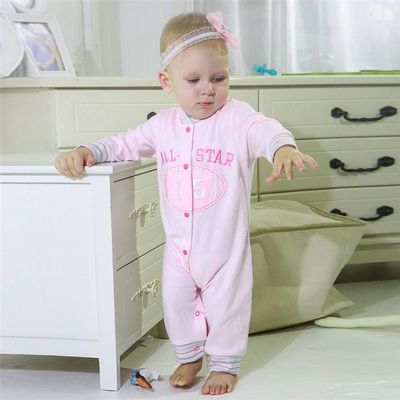 推荐Baby Boy Girl Rompers Pajamas Cotton Creeper Outfit