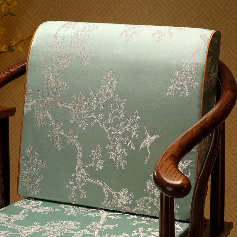 新款中式靠背办公室椅子护腰靠垫茶餐桌椅子腰垫枕座椅靠背抱枕背