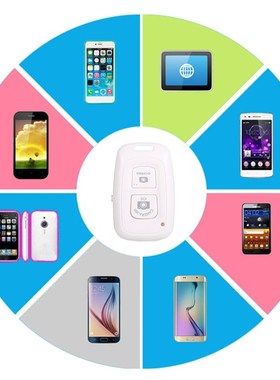 Practical 2.4GHz Bluetooth Phone Selfie Controller Multi-fun