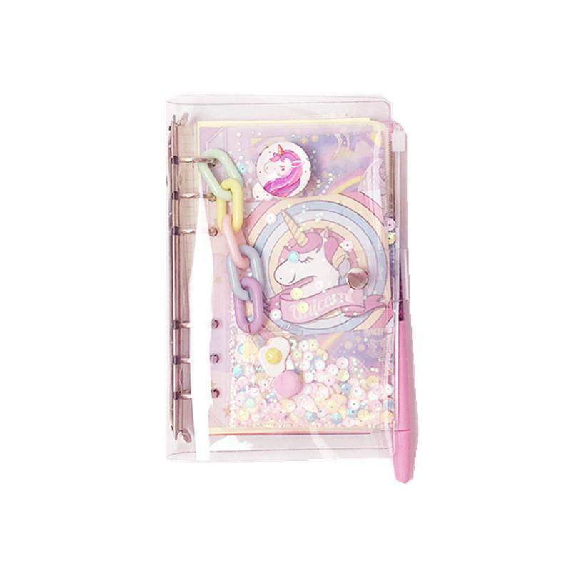 活页星空手账本方格少女心可爱流沙网红手帐本套装手杖笔记本,文具电教/文化用品/商务用品,手帐/日程本/计划本,淘宝优惠券,粉丝福利购,淘宝优惠卷