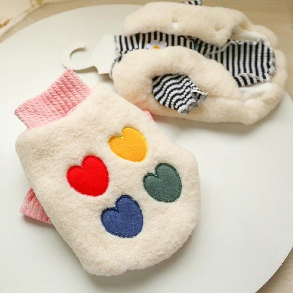 极速Beautiful Pet Coat Polyester Pet Clothes Fluffy Comforta