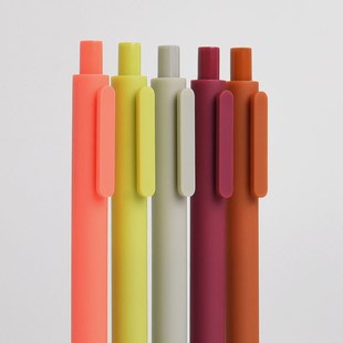 lot pcs Gel Macaron Pens Color Colored Ballpoin Ink Black